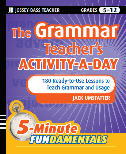 The Grammar Teacher’s Activity-a-Day_